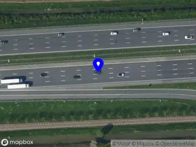 Snelheidscontrole op A12 te Bunnik