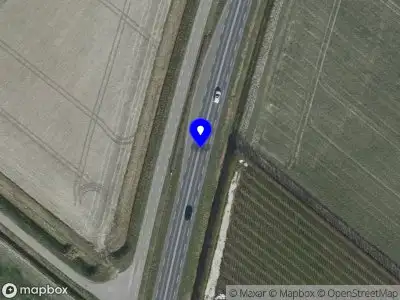 Snelheidscontrole op N256 te Kats
