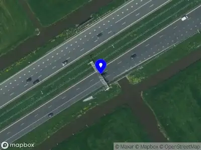 Snelheidscontrole op A7 te Wijdewormer