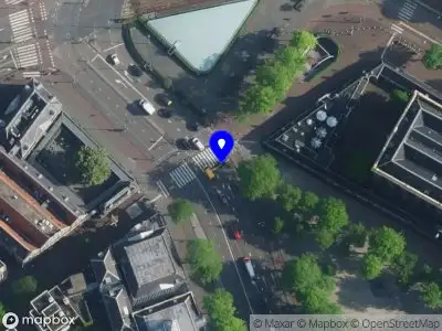 Snelheidscontrole op Jonas Daniël Meijerplein te Amsterdam