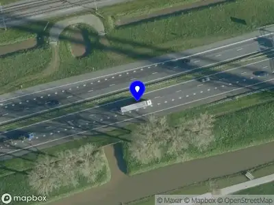 Snelheidscontrole op A15 te Enspijk