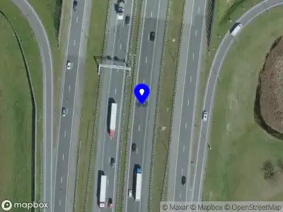 Snelheidscontrole op A2 te Eindhoven