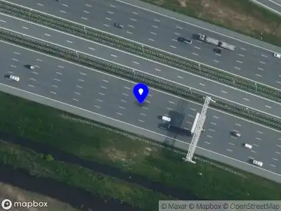 Snelheidscontrole op A1 te Muiden