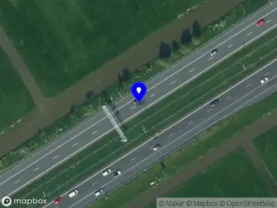 Snelheidscontrole op A7 te Wijdewormer