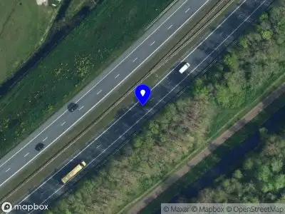 Snelheidscontrole op A7 te Luxwoude