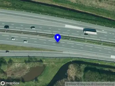 Snelheidscontrole op A12 te Leersum