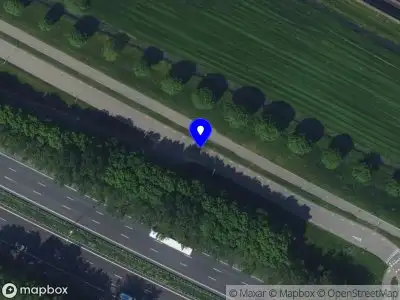 Snelheidscontrole op Veerweg te Oud-Alblas