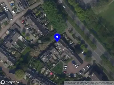 Ambulance met gepaste spoed naar de Martin Luther Kingpad in Leiden