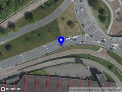 Snelheidscontrole op Professor Dr Dorgelolaan te Eindhoven