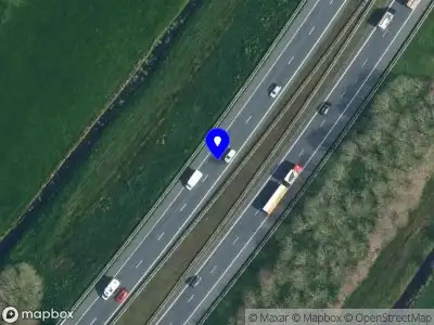 Snelheidscontrole op A7 te Luxwoude