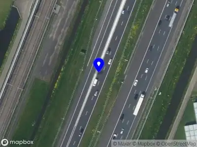 Snelheidscontrole op A4 te Nieuwe Wetering