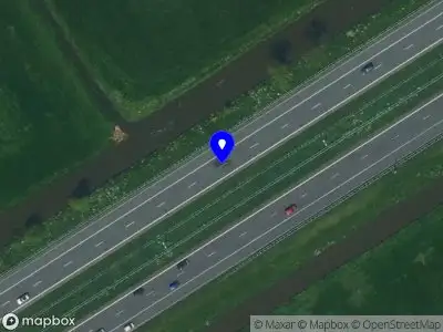 Snelheidscontrole op A7 te Wijdewormer