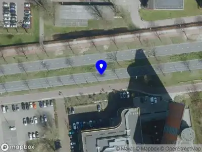 Snelheidscontrole op Professor Dr Dorgelolaan te Eindhoven