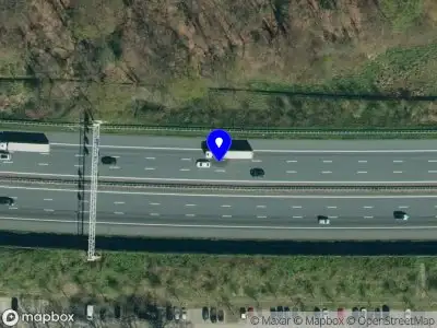 Snelheidscontrole op A12 te Bennekom
