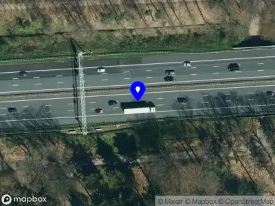 Snelheidscontrole op A12 te Bennekom