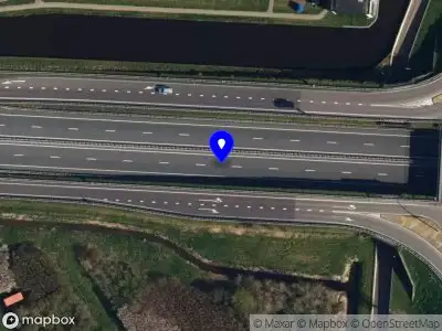 Snelheidscontrole op N7 te Sneek