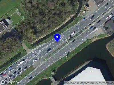 Snelheidscontrole op N218 te Spijkenisse