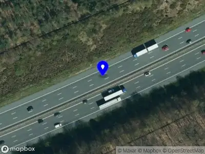 Snelheidscontrole op A12 te Bennekom