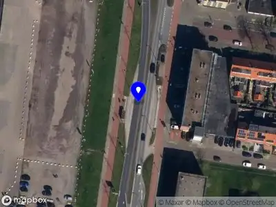 Snelheidscontrole op Heliconweg te Leeuwarden