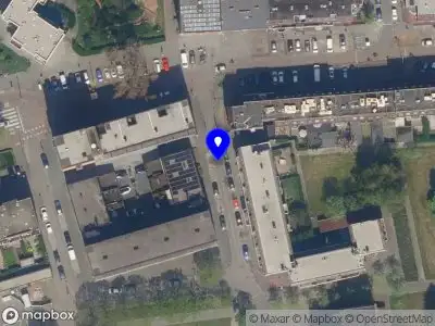 Ambulance met gepaste spoed naar de Generaal van der Heijdenstraat in Rotterdam