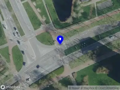 Snelheidscontrole op Van Boetbergweg te Nijmegen