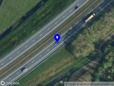 Snelheidscontrole op A7 te Luxwoude