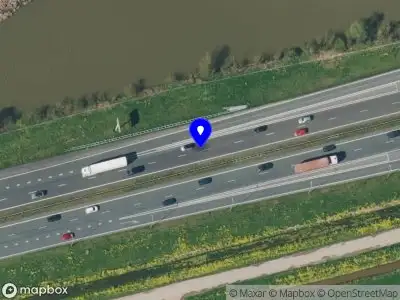 Snelheidscontrole op A15 te Ochten