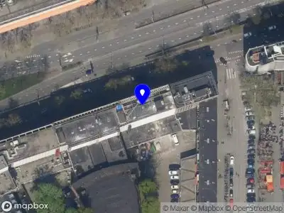 Ambulance naar de Westblaak in Rotterdam