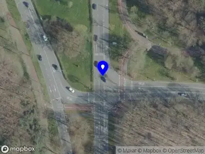 Snelheidscontrole op Weg door Jonkerbos te Nijmegen