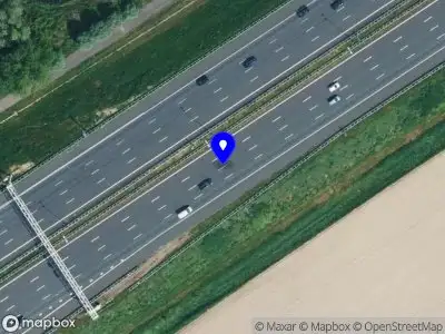 Snelheidscontrole op A1 te Wilp