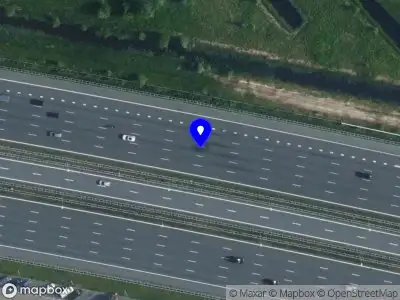 Snelheidscontrole op A1 te Muiden