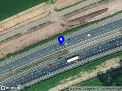 Snelheidscontrole op A1 te Wilp