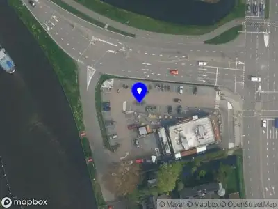 Snelheidscontrole op Nieuwe Gouwe O.Z. te Gouda