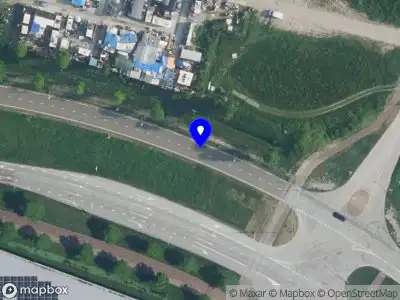 Snelheidscontrole op Westpoortweg te Amsterdam