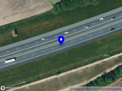 Snelheidscontrole op A1 te Stroe