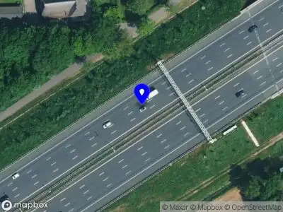 Snelheidscontrole op A1 te Wilp