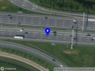 Snelheidscontrole op A12 te Bunnik