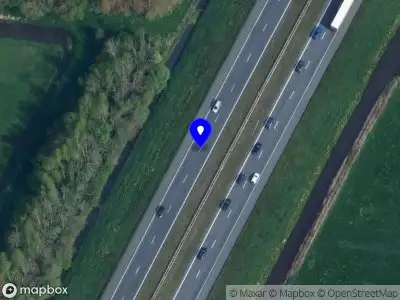 Snelheidscontrole op A7 te Terwispel