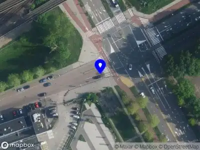 Snelheidscontrole op Van Marwijk Kooystraat te Amsterdam-Duivendrecht