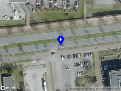 Snelheidscontrole op Professor Dr Dorgelolaan te Eindhoven