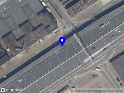 Snelheidscontrole op Giessenweg te Rotterdam