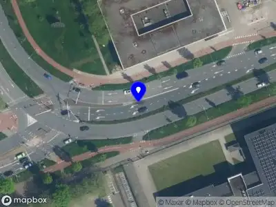 Snelheidscontrole op Oudeweg te Haarlem