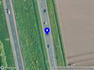 Snelheidscontrole op A6 te Bant