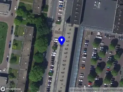 Ambulance met grote spoed naar de Thorbeckeweg in Dordrecht