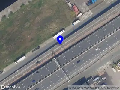 Snelheidscontrole op Giessenweg te Rotterdam
