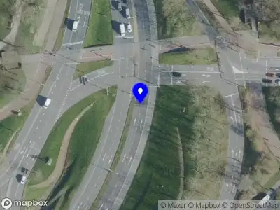 Snelheidscontrole op Keizer Traianusplein te Nijmegen