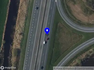 Snelheidscontrole op A6 te Sint Nicolaasga