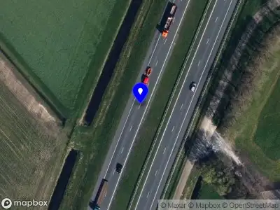 Snelheidscontrole op A6 te Sint Nicolaasga