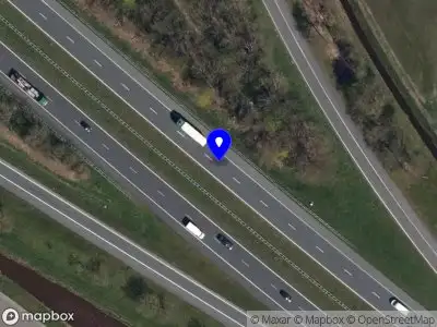 Snelheidscontrole op A7 te Kolham