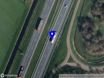 Snelheidscontrole op A6 te Sint Nicolaasga